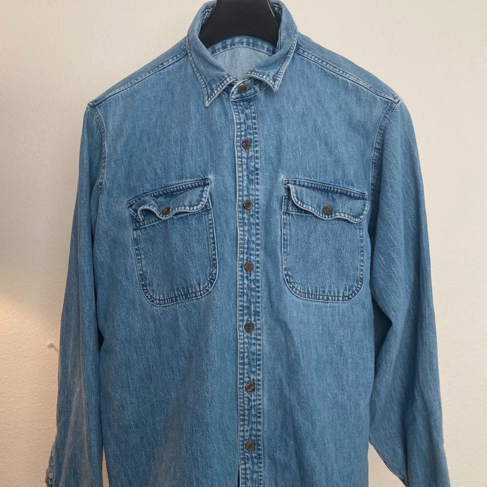L.L. Bean Men's Denim Shirt